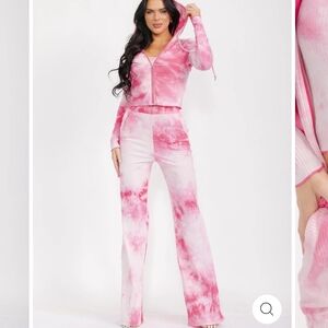 Pink Tie-Dye 3pc SET